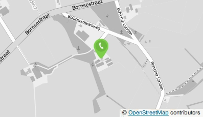 Bekijk kaart van Braamhaar boerderij en logement V.O.F. in BornerBroek