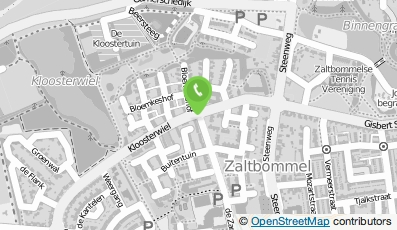 Bekijk kaart van Cafetaria het Puntje in Zaltbommel