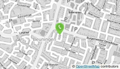 Bekijk kaart van RvW metselwerken in Beuningen (Gelderland)