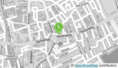 Bekijk kaart van Matthijs den Berger Hoveniers in Bussum