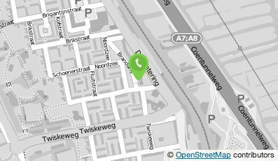 Bekijk kaart van TR Taxi in Zaandam