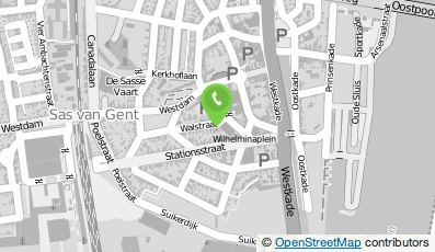 Bekijk kaart van Drankenhandel 't Sas in Sas Van Gent