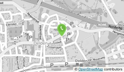 Bekijk kaart van De Fietsmaat in Delden