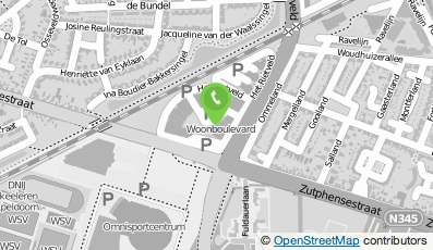 Bekijk kaart van KW Wonen in Apeldoorn