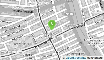 Bekijk kaart van GWB Bouwbegeleiding in Amsterdam