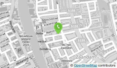 Bekijk kaart van V.O.F. Carpentier in Zaandam