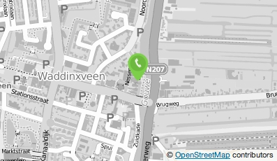 Bekijk kaart van Schildersbedrijf RitZ  in Waddinxveen