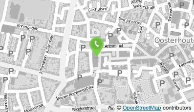 Bekijk kaart van PartsNL Oosterhout  Onderdelen & Accessoires in Oosterhout (Noord-Brabant)