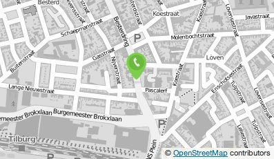 Bekijk kaart van Barbershop Tilburg in Tilburg