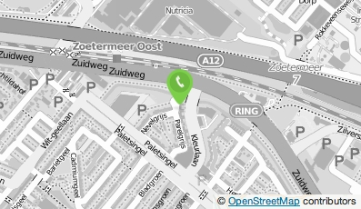 Bekijk kaart van AppStudio Blue B.V. in Zoetermeer