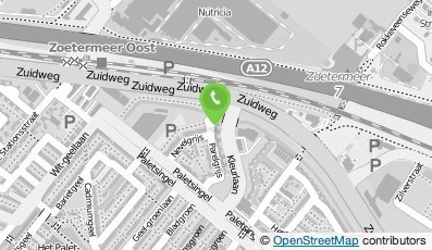 Bekijk kaart van AppStudio Red B.V. in Zoetermeer