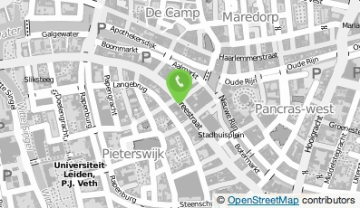 Bekijk kaart van Entre Nous herenmode in Leiden