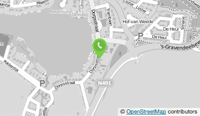 Bekijk kaart van Pedicure salon Zilverschoon in Maasdam