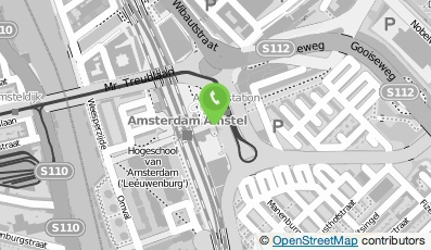 Bekijk kaart van Fiets & Service Amsterdam Amstel in Amsterdam