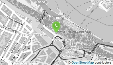 Bekijk kaart van Fiets & Service Amsterdam CS West in Amsterdam