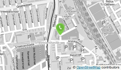 Bekijk kaart van Vereniging Dierenambulance Rotterdam DAR in Rotterdam