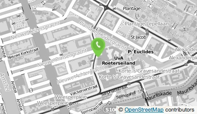 Bekijk kaart van Cafe De Krater in Amsterdam
