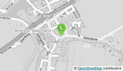 Bekijk kaart van Elsbeth Media & Meer  in Broek In Waterland