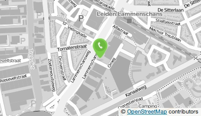 Bekijk kaart van B&B Bandenrecycling in Leiden