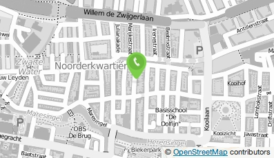Bekijk kaart van Klusbedrijf K.Gaasbeek in Leiden