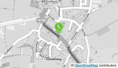 Bekijk kaart van Rozewoodstock in Loenen
