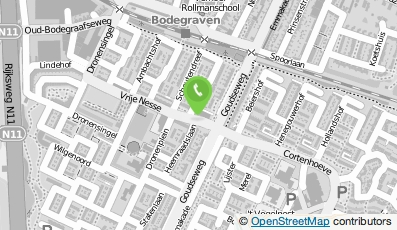 Bekijk kaart van De Manderijn Afhaalrestaurant in Bodegraven
