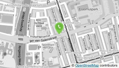 Bekijk kaart van Franscha in Amsterdam
