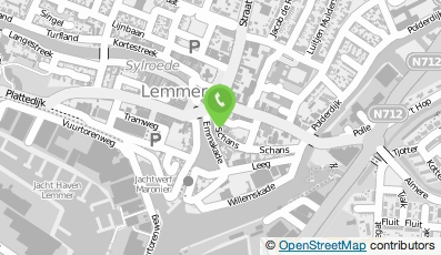 Bekijk kaart van Snackbar De Schans in Lemmer