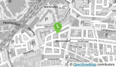 Bekijk kaart van van Beek Theaterzaken  in Leiden