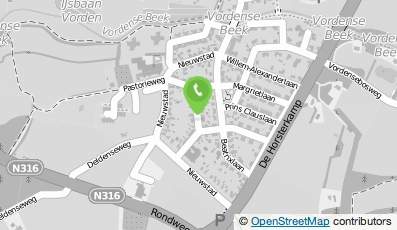 Bekijk kaart van Jan Schimmel Massagepraktijk in Vorden