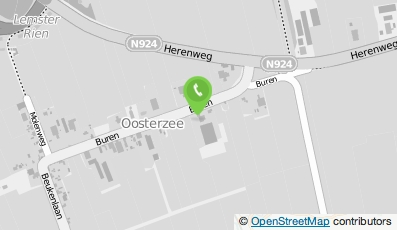 Bekijk kaart van Loonbedrijf Hoekstra B.V. in Oosterzee