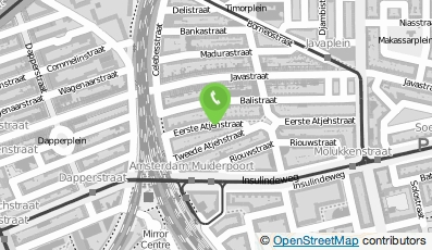 Bekijk kaart van M Francois in Amsterdam