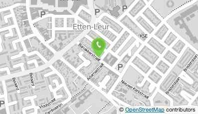 Bekijk kaart van Mebo Rentals in Etten-Leur