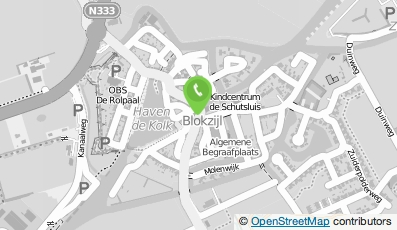 Bekijk kaart van Café Restaurant Sluiszicht in Blokzijl
