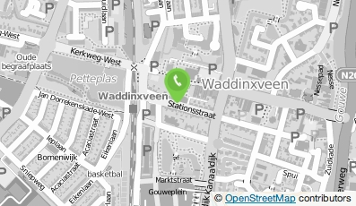 Bekijk kaart van Van Staveren Begrafenisverzorging in Waddinxveen