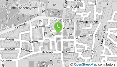 Bekijk kaart van A.A.D. Flex in Vaassen