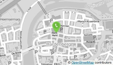 Bekijk kaart van Blij in Hardenberg