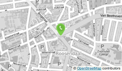 Bekijk kaart van Remy Hurx in Roosendaal