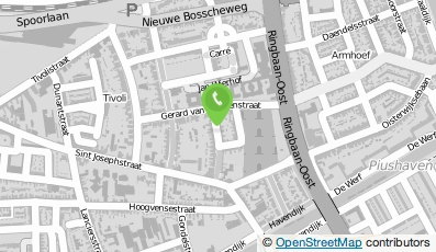 Bekijk kaart van Rietveld Vormgever in Tilburg