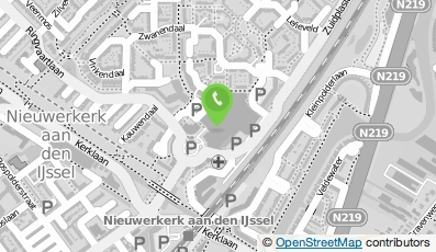 Bekijk kaart van Domino's Nieuwerkerk a.d. IJssel B.V. in Nieuwerkerk aan den Ijssel