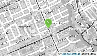 Bekijk kaart van Y.M. Content & Creatie in Amsterdam