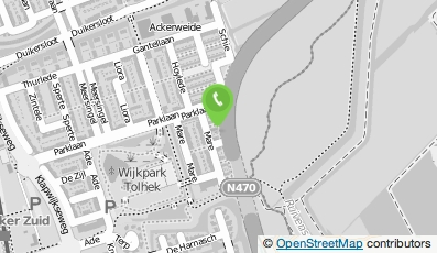 Bekijk kaart van Huis in Holland in Oude-Tonge