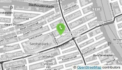 Bekijk kaart van WeBe  in Amsterdam