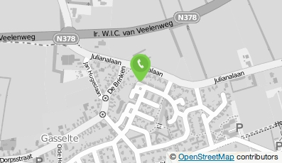 Bekijk kaart van Rene's iPhone Service in Gasselte