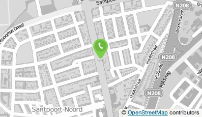 Bekijk kaart van Praktijk Paap in Santpoort-Noord