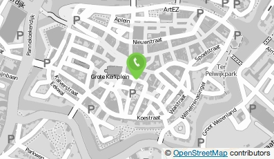 Bekijk kaart van Hair Plaza in Zwolle