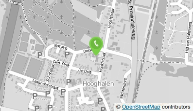 Bekijk kaart van Obs De Bosvlinder in Hooghalen