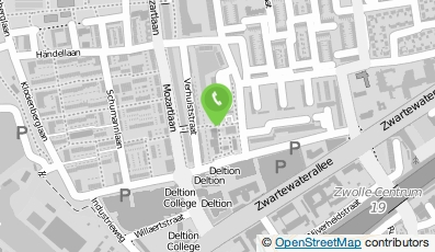 Bekijk kaart van Fysiotherapie Holtenbroek in Zwolle