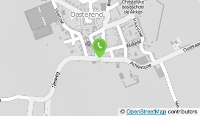Bekijk kaart van Restaurant Strends End in Oosterend (Noord-Holland)