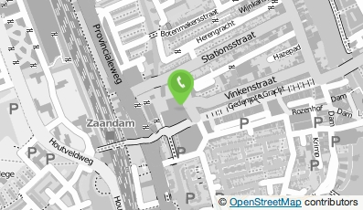 Bekijk kaart van easyHotel Amsterdam Zaandam in Zaandam